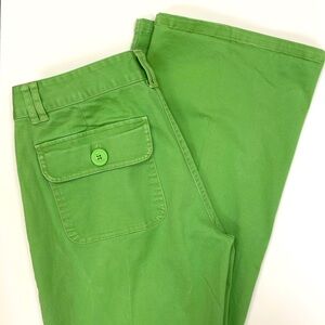 Boden Relaxed Fit Chino Pants in Green, Size 8 Long (US) / 12L (UK)